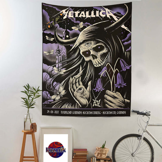 Metallica Duvar Halısı